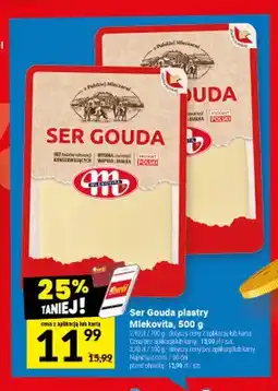 Twój Market Ser Gouda plastry Mlekovita oferta
