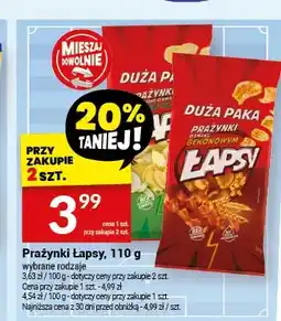 Twój Market Prażynki Łapsy o smaku bekonowym oferta