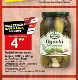Twój Market Ogórki konserwowe Wojna oferta