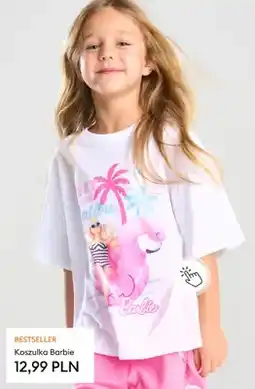 Sinsay Koszulka dziecięca Barbie oferta
