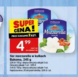Twój Market Ser mozzarella w kulkach Bakoma oferta