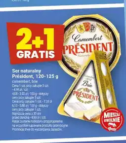 Twój Market Ser naturalny Président camembert oferta
