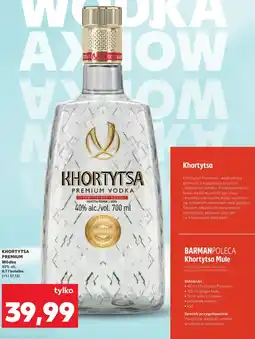 Kaufland Wódka Khortytsa oferta