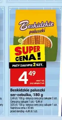 Twój Market Paluszki Beskidzkie ser-cebulka oferta