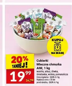 Twój Market Cukierki Mleczna chmurka AIM wanilia oferta
