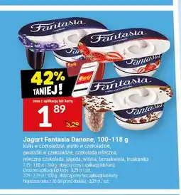 Twój Market Jogurt Danone Fantasia płatki w czekoladzie oferta