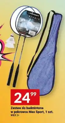 Twój Market Zestaw do badmintona w pokrowcu Max Sport oferta