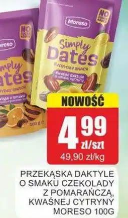 Bingo Moreso Przekąska daktyle Simply Dates oferta