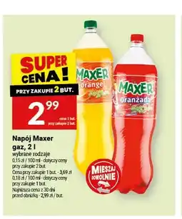 Twój Market Napój gazowany Maxer oferta