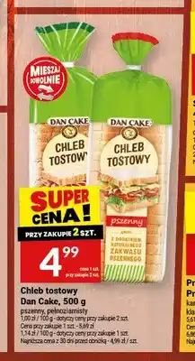 Twój Market Chleb tostowy Dan Cake pszenny oferta