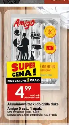 Twój Market Aluminiowe tacki do grilla duże Amigo 5-pak oferta