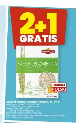 Twój Market Kasza jęczmienna wiejska Konpack 4-pak oferta