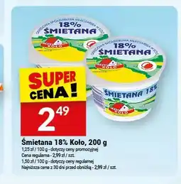 Twój Market Śmietana 18% Koło oferta