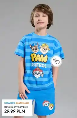 Sinsay Bawełniany komplet dziecięcy Paw Patrol oferta