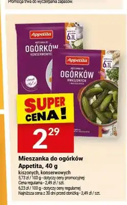Twój Market Mieszanka do ogórków kiszonych Appetita oferta