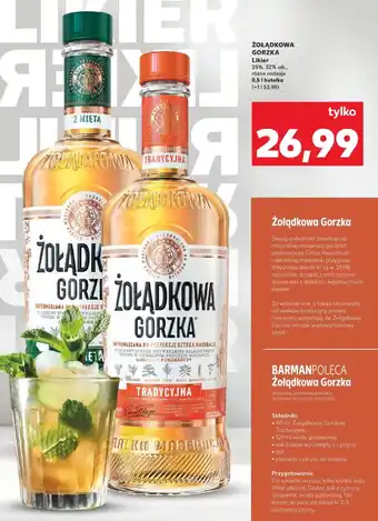 Kaufland Likier Żołądkowa Gorzka oferta