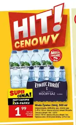 Twój Market Woda niegazowana Żywiec Zdrój 6-pak oferta