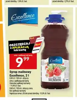 Twój Market Syrop o smaku malinowym Excellence oferta