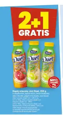 Twój Market Napój mleczny Jovi Duet truskawka-kiwi oferta