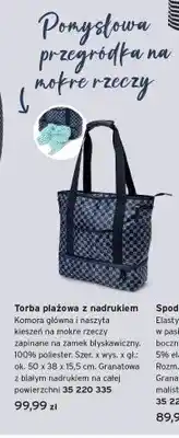 Tchibo Torba plażowa z nadrukiem Tchibo oferta