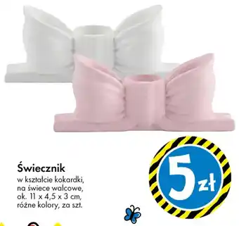 Tedi Świecznik w kształcie kokardki oferta