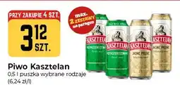 Społem Częstochowa Piwo Kasztelan Niepasteryzowane oferta