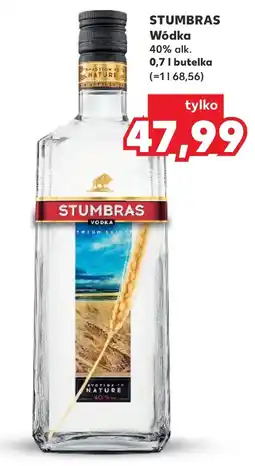 Kaufland Wódka Stumbras oferta