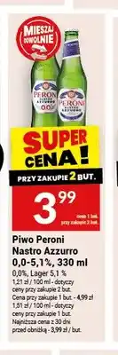 Twój Market Piwo bezalkoholowe Peroni Nastro Azzurro 0,0% oferta