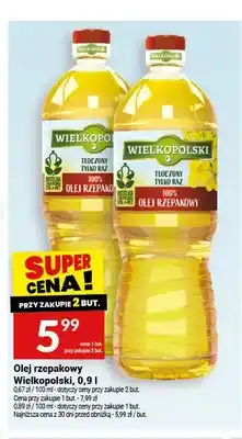 Twój Market Olej rzepakowy Wielkopolski oferta