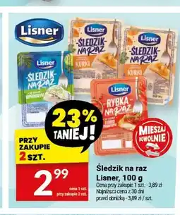 Twój Market Śledzik na raz Lisner oferta