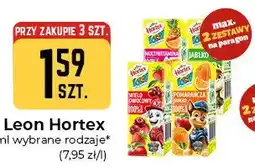 Społem Częstochowa Sok Leon Hortex pomarańcza oferta