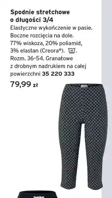 Tchibo Spodnie stretchowe o długości 3/4 Tchibo oferta