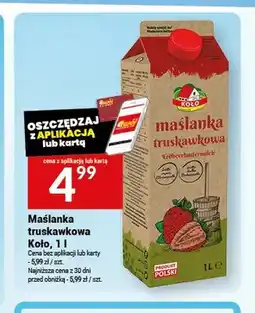 Twój Market Maślanka truskawkowa Koło oferta