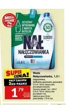 Twój Market Woda niegazowana Nałęczowianka 6-pak oferta