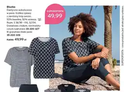 Tchibo Bluzka damska w granatowo-białe paski oferta