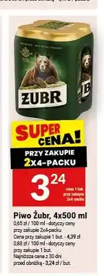 Twój Market Piwo Żubr 4-pak oferta