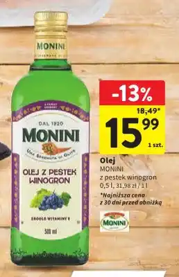Intermarche Olej z pestek winogron Monini oferta