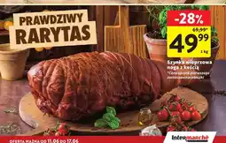 Intermarche Szynka wieprzowa noga z kością oferta