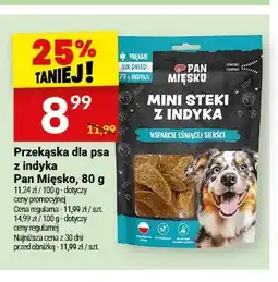 Twój Market Przekąska dla psa z indyka Pan Mięsko oferta