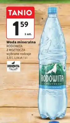 Intermarche Woda mineralna Rodowita z Roztocza oferta