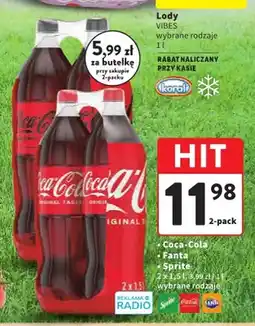Intermarche Napój gazowany Sprite 2-pak oferta