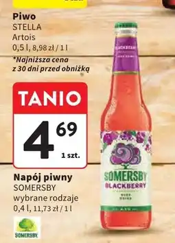 Intermarche Napój piwny Somersby Blackberry oferta