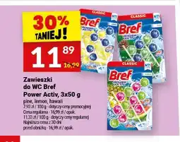 Twój Market Zawieszki do WC Bref Power Activ pine 3-pak oferta