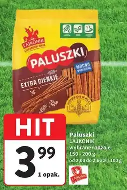 Intermarche Paluszki Extra Cienkie Lajkonik oferta