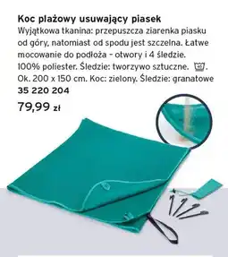 Tchibo Koc plażowy usuwający piasek oferta