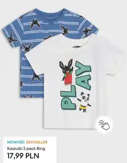 Sinsay Koszulki dziecięce Bing 2-pak oferta