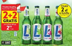 Intermarche Napój piwny bezalkoholowy Lech Free Limonka z Miętą oferta