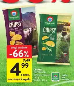 Intermarche Chipsy Spacer pod Giewontem Ser Górski Przysnacki oferta