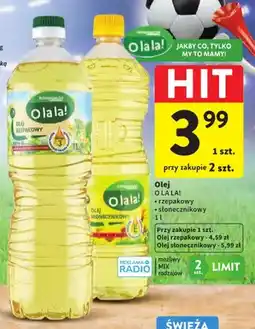 Intermarche Olej słonecznikowy O la la! oferta