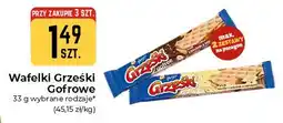 Społem Częstochowa Wafelki Grześki Gofrowe czekoladowe oferta